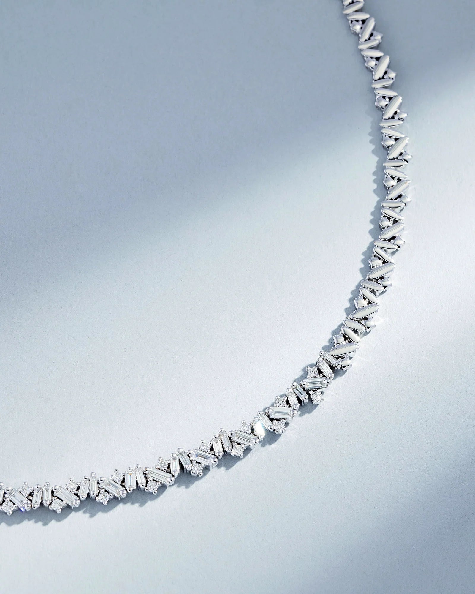 Queen’s Arctic Crown Tennis Necklace