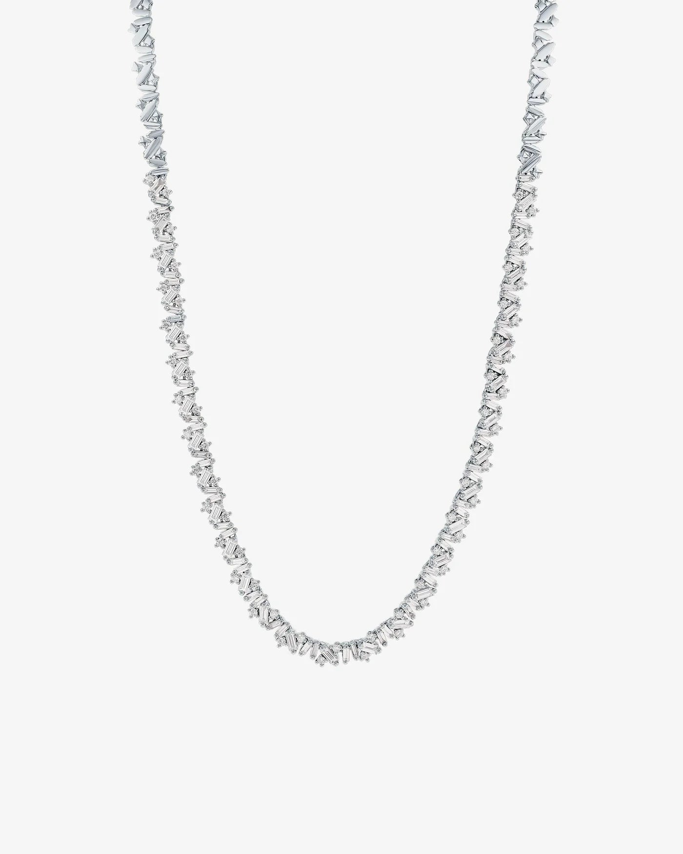 Queen’s Arctic Crown Tennis Necklace