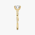 The Twisted Classic Round Brilliant White Gold Engagement Ring