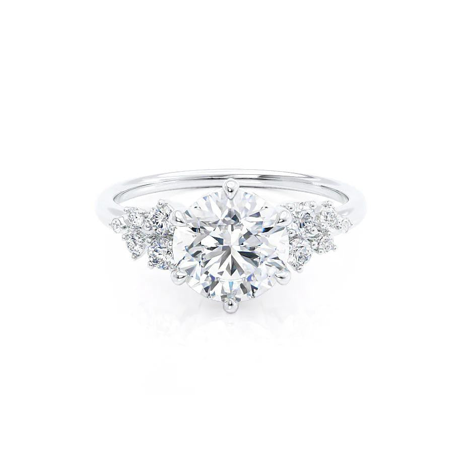 Celeste Round Cluster Ring