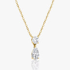 Signature Duo Drop Necklace