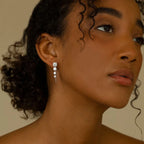 Linked Tennis Earring