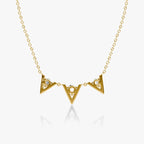 Emari V Arc Necklace