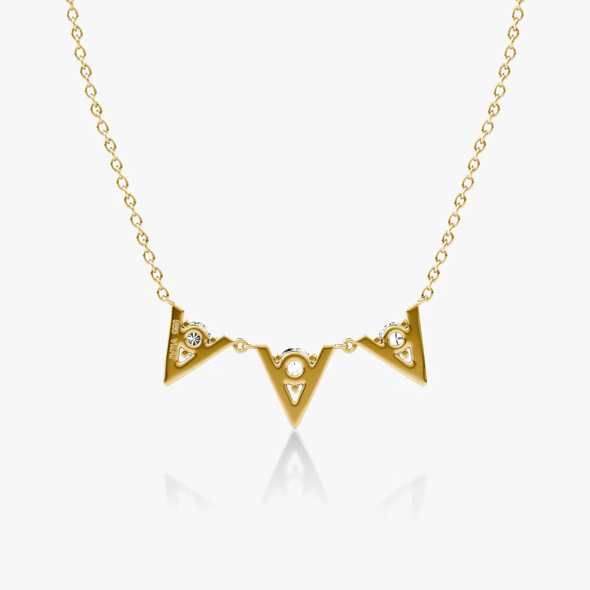 Emari V Arc Necklace