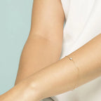 Knife-Edge Bezel Bracelet