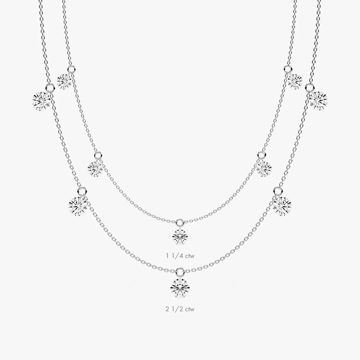 Floating Station Necklace