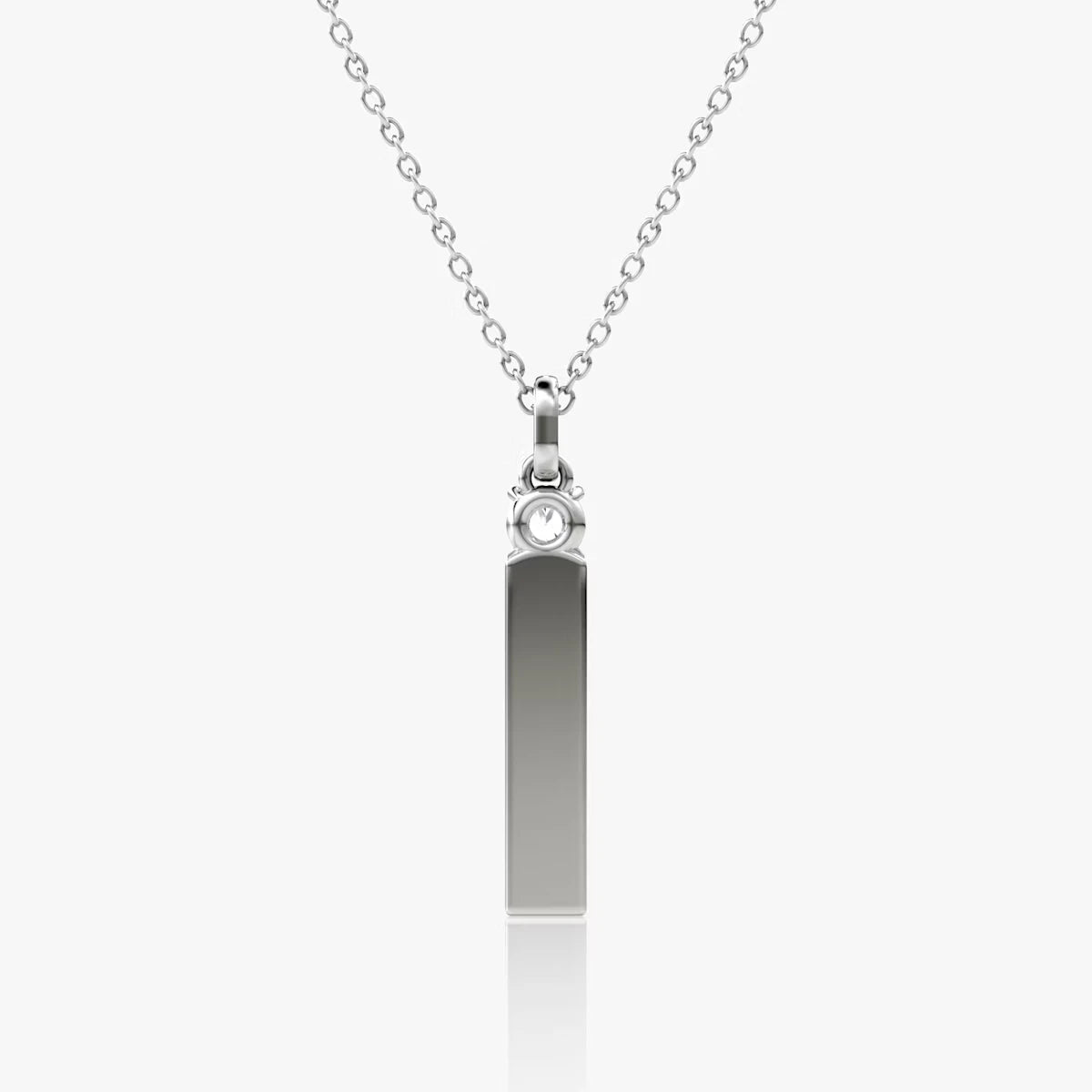 Solitaire Bar Pendant