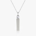 Solitaire Bar Pendant