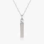 Solitaire Bar Pendant