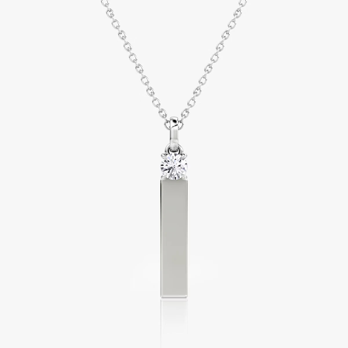 Solitaire Bar Pendant