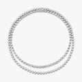 Celestial Double Strand Tennis Necklace
