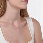 Marquise Diamond Flower Necklace