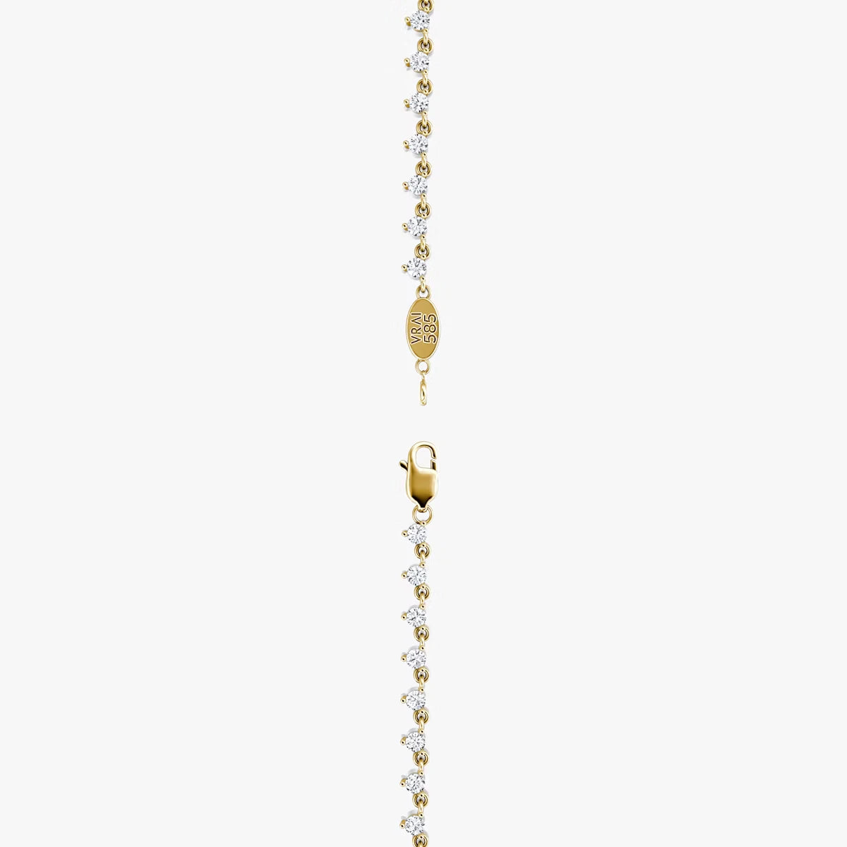 Infinity Linked Tennis Necklace