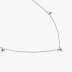 Emari V Petite Station Necklace
