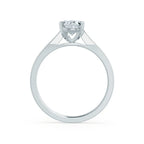 Elysian Oval Lab Diamond Solitaire in Platinum