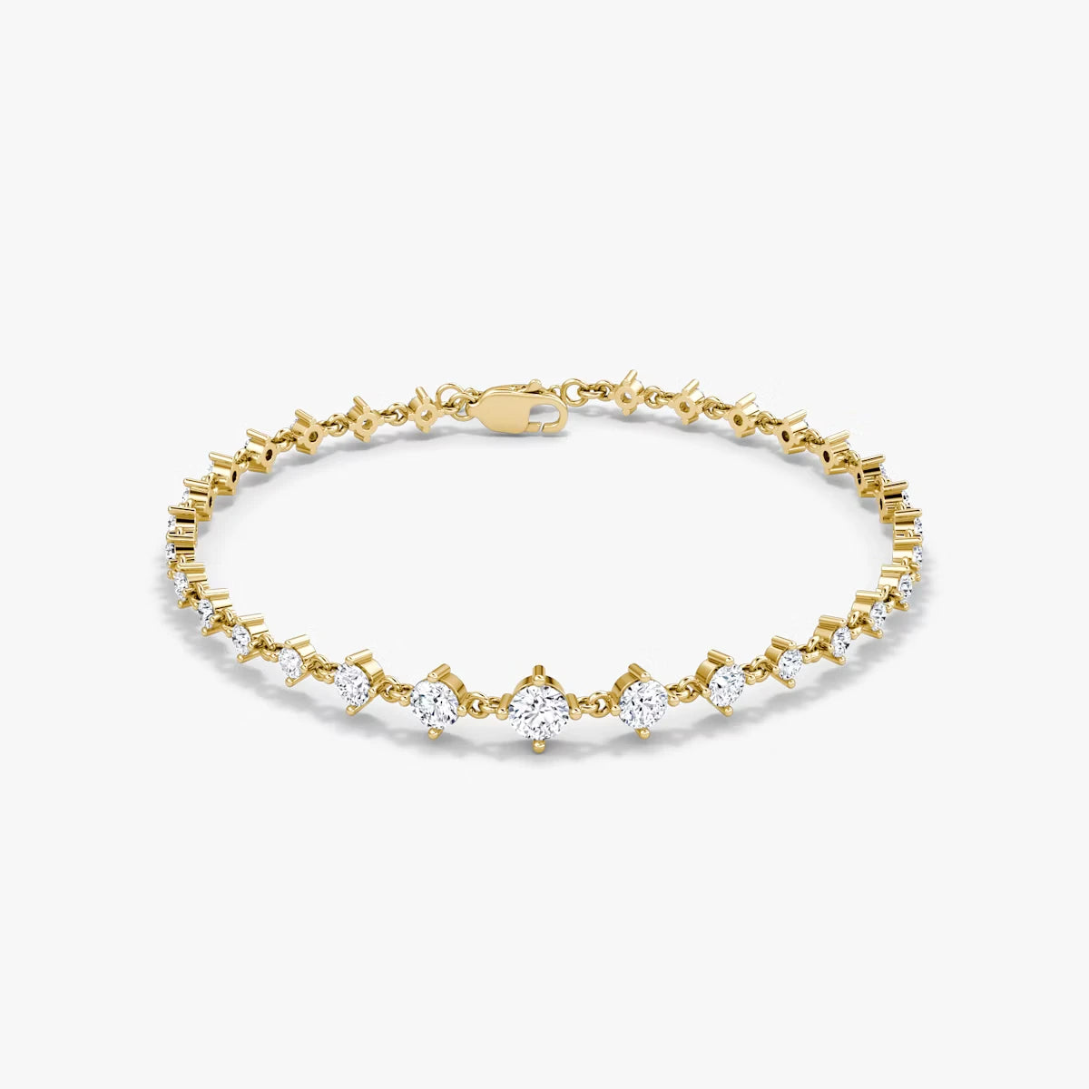 Infinity Linked Tennis Bracelet