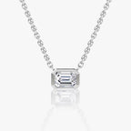 Bezel Solitaire Necklace