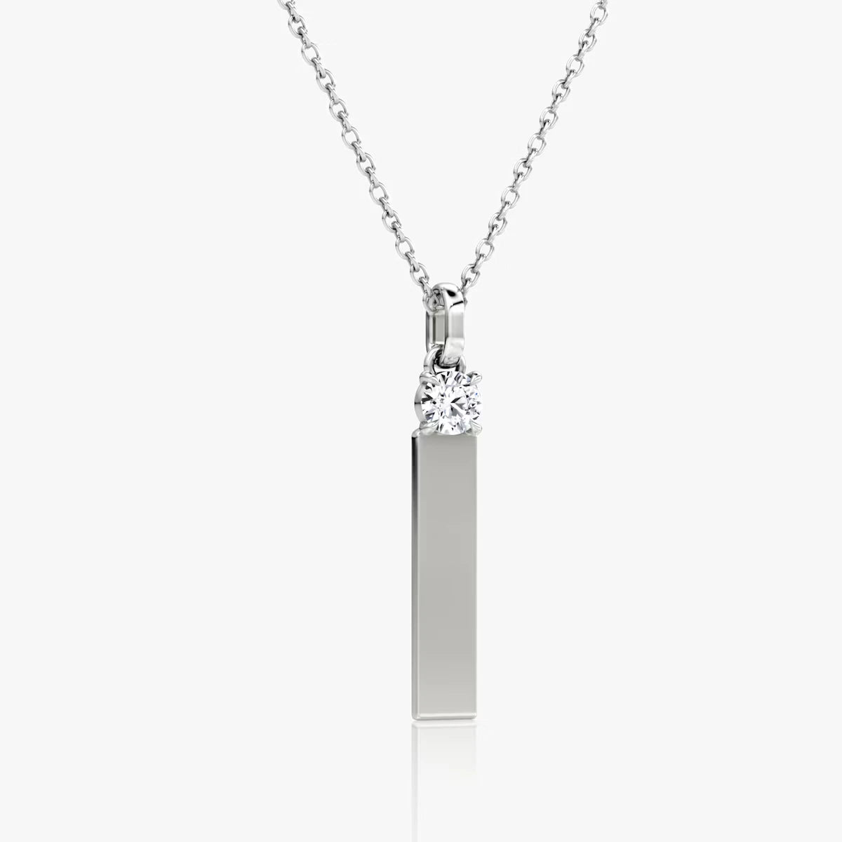Solitaire Bar Pendant