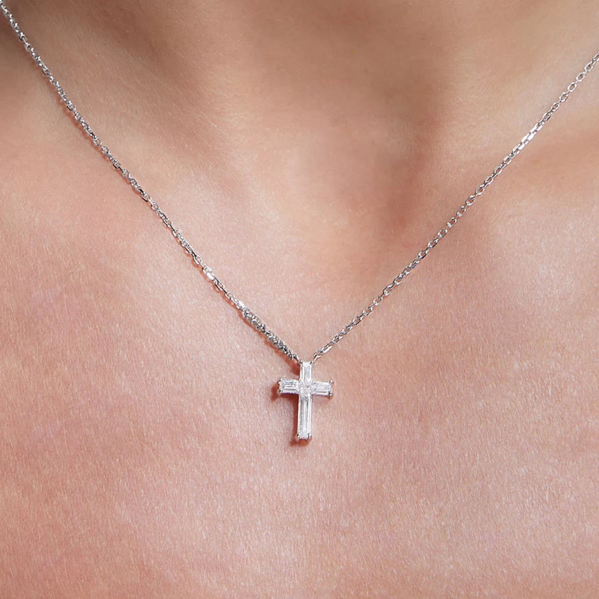 Petite Cross Necklace