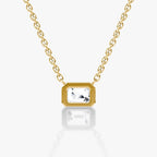Bezel Solitaire Necklace
