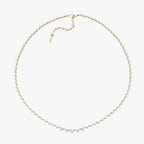 Infinity Linked Tennis Necklace
