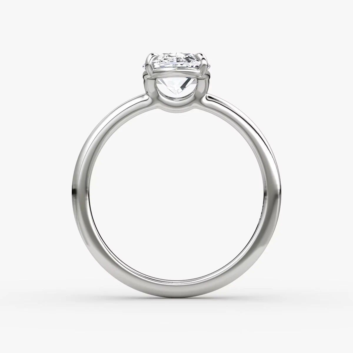 The Signature Oval Yellow Gold Engagement Ring