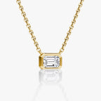 Bezel Solitaire Necklace