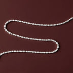Mixed Bezel Tennis Necklace