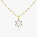 Emari Solitaire Star Pendant