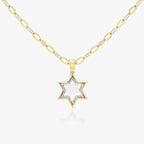 Emari Solitaire Star Pendant