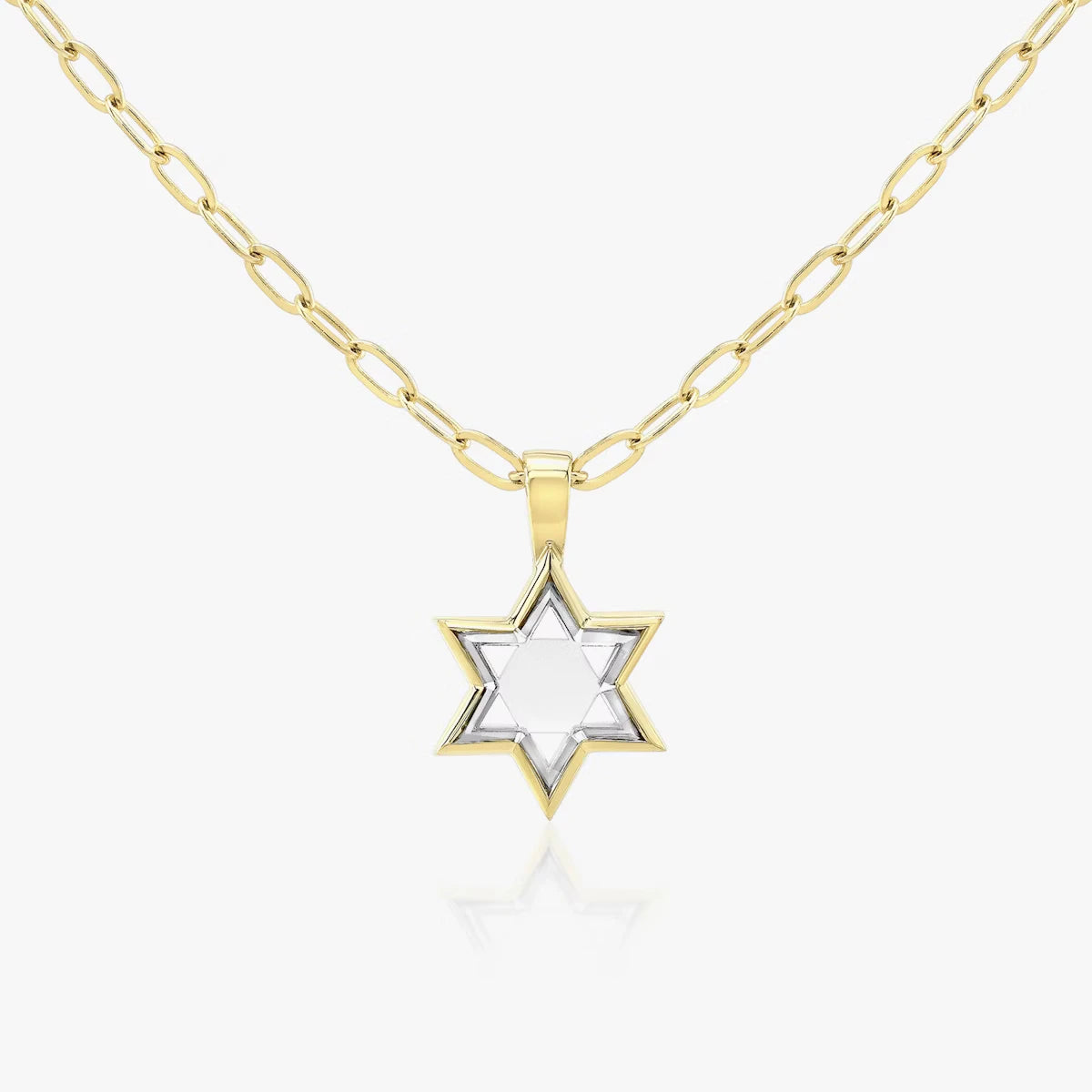 Emari Solitaire Star Pendant
