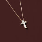 Petite Cross Necklace