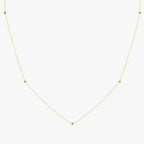 Tiny Station Necklace