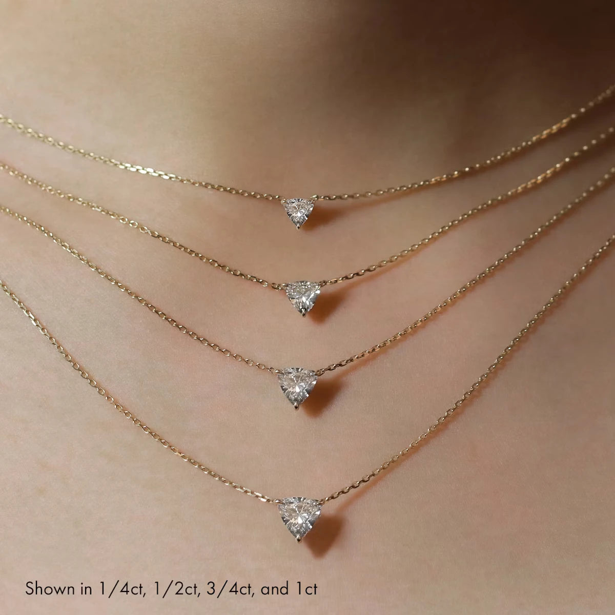 Emari Solitaire Necklace
