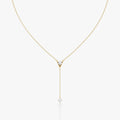 Emari V Duo Lariat Necklace