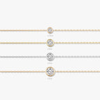 Bezel Solitaire Bracelet