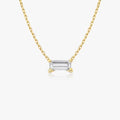 Baguette Necklace