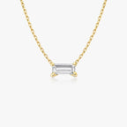 Baguette Necklace
