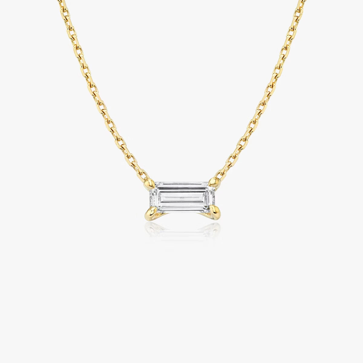Baguette Necklace