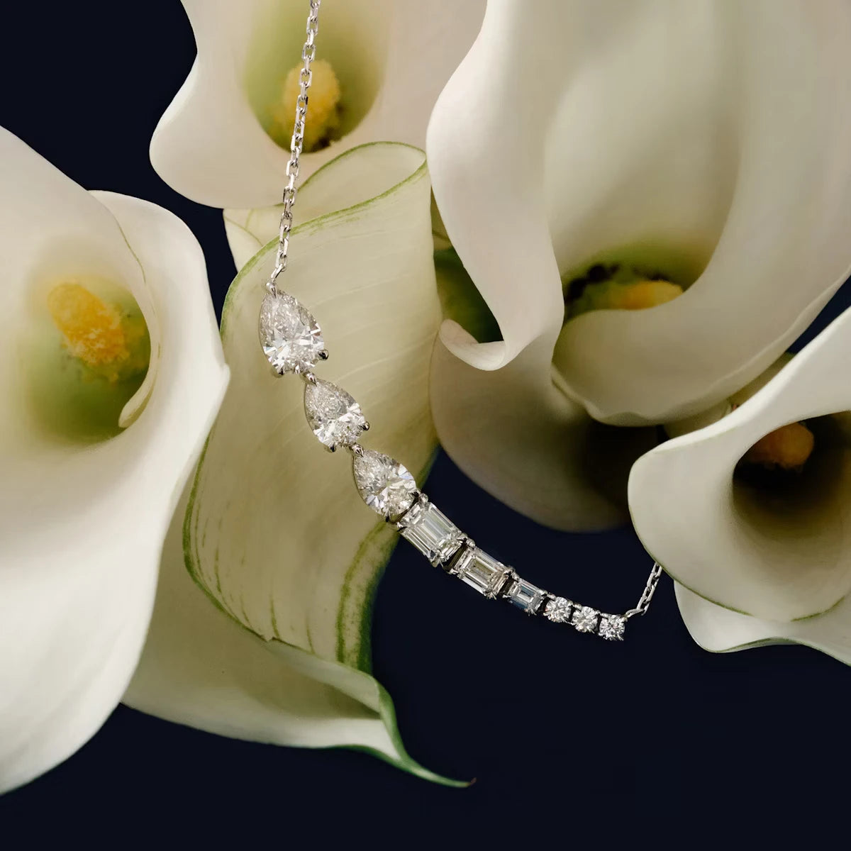 Neptune Floating Necklace