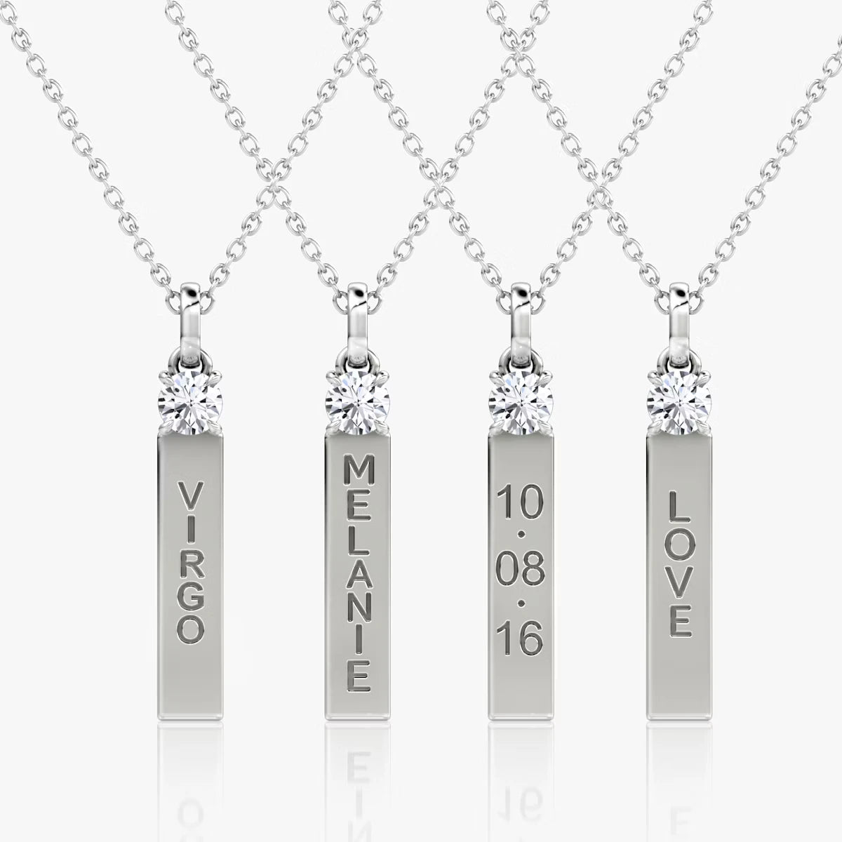 Solitaire Bar Pendant