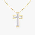 Suspended Solitaire Cross