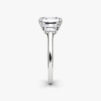 The Five Stone Heirloom Emerald White Gold Engagement Ring