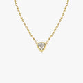 Knife-Edge Bezel Necklace