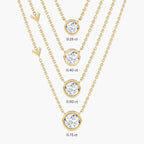 Arrow Station Necklace