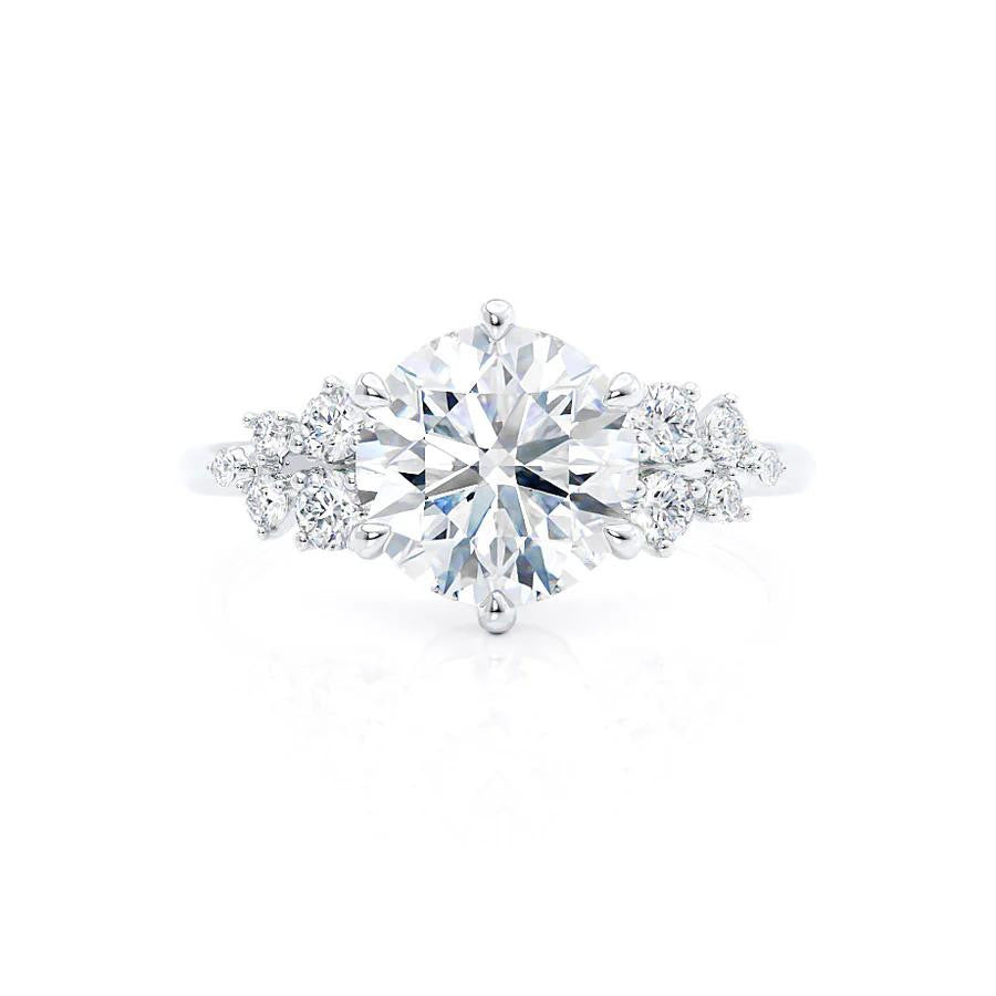 Celeste Round Cluster Ring