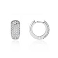 Radiance Lab Diamond Pavé Earrings 18k White Gold
