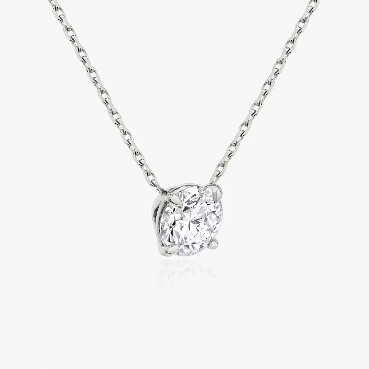 Emari Solitaire Necklace