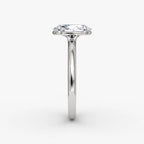 The Signature Oval Yellow Gold Engagement Ring