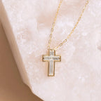 Suspended Solitaire Cross